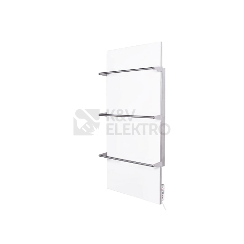 Keramický infrapanel Teploceramic Sunway TCMT RA 450W bílý s držáky ručníků