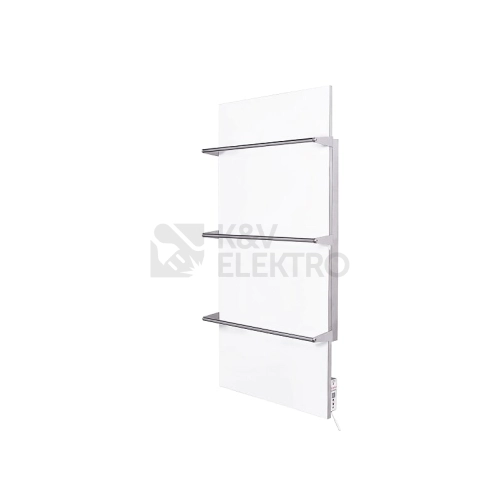 Keramický infrapanel Teploceramic Sunway TCMT RA 450W bílý s držáky ručníků