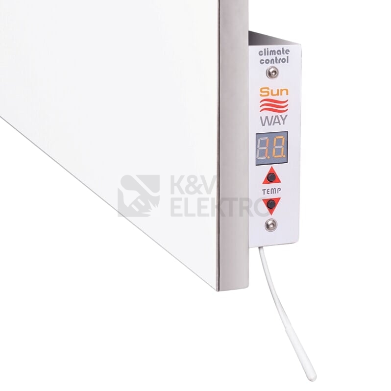 Obrázek produktu  Keramický infrapanel Teploceramic Sunway TCMT RA 450W bílý s držáky ručníků
 3