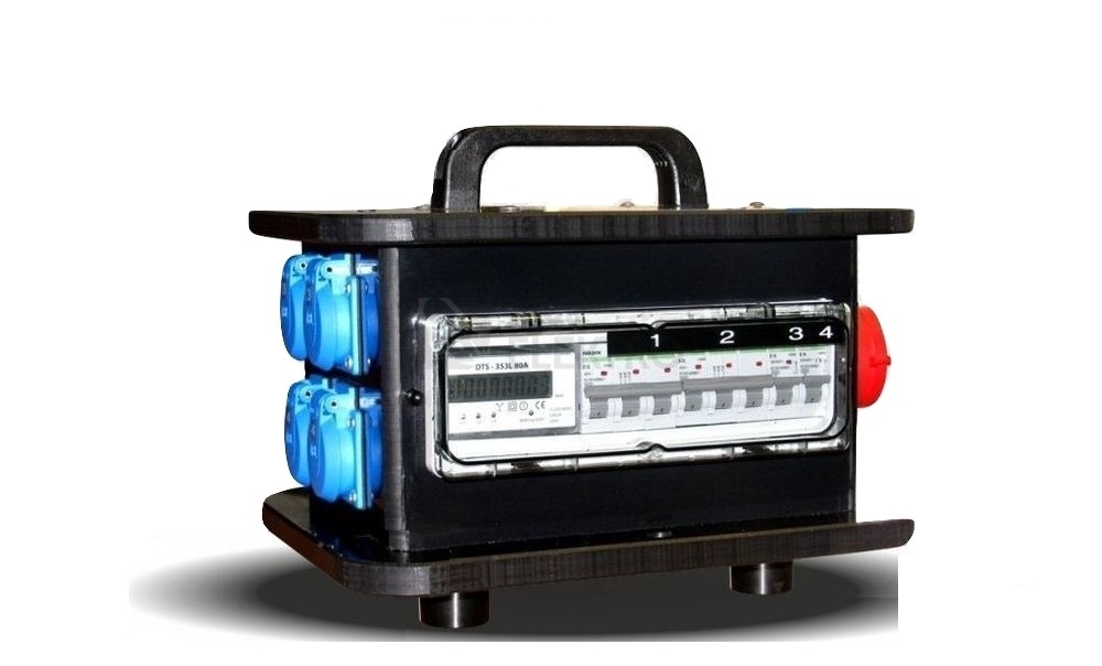 Obrázek produktu Přenosný staveništní rozvaděč s elektroměrem KPB-351-P32 0