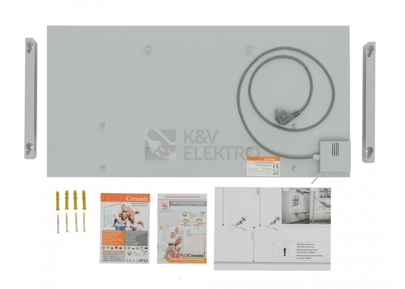 Obrázek produktu Keramický infrapanel Teploceramic Sunway TCM RA 750 mramor 6