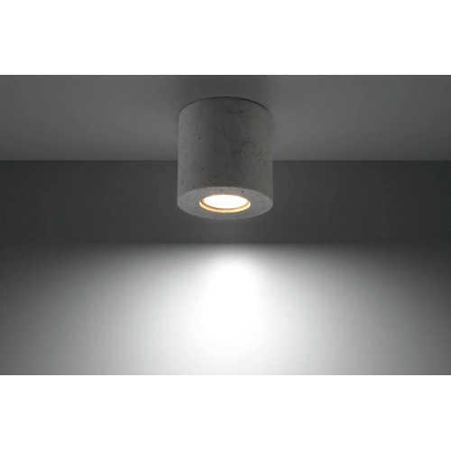 Stropní svítidlo SOLLUX Orbis GU10 1x40W bez zdroje SL.0488 beton (obrázek 7)