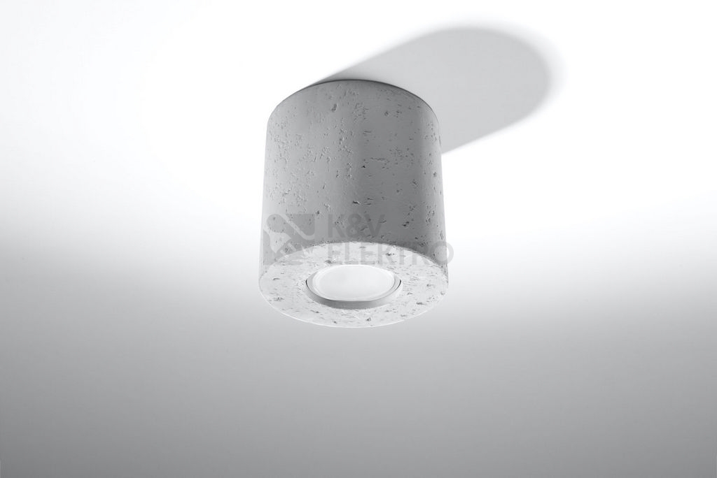 Obrázek produktu Stropní svítidlo SOLLUX Orbis GU10 1x40W bez zdroje SL.0488 beton 1