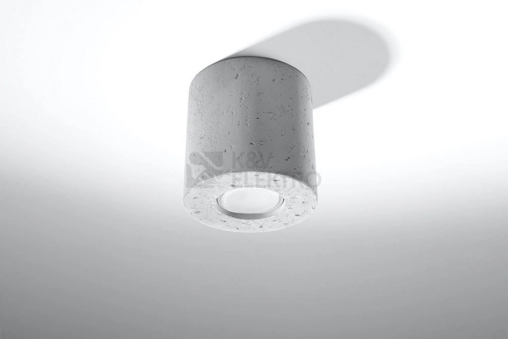 Obrázek produktu Stropní svítidlo SOLLUX Orbis GU10 1x40W bez zdroje SL.0488 beton 1