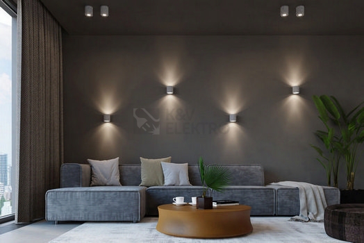 Obrázek produktu Stropní svítidlo SOLLUX Orbis GU10 1x40W bez zdroje SL.0488 beton 7