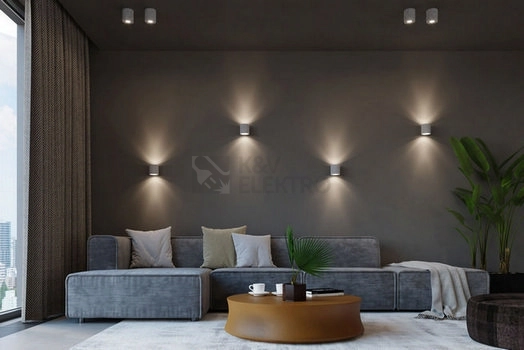 Obrázek produktu Stropní svítidlo SOLLUX Orbis GU10 1x40W bez zdroje SL.0488 beton 7