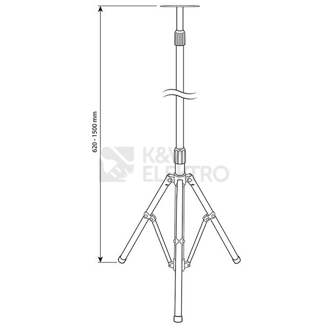 Obrázek produktu  Stativ pro dezinfekční lampu McLED UVC-Protect ML-743.002.65.0 2