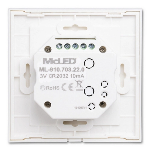 RF otočný nástěnný ovladač McLED ML-910.703.22.0 (obrázek 3)