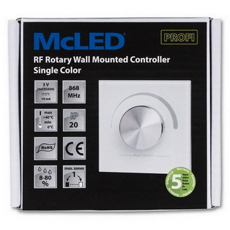 RF otočný nástěnný ovladač McLED ML-910.703.22.0 (obrázek 6)