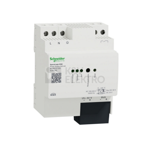 KNX napájecí zdroj 640mA Schneider Electric MTN6513-1202