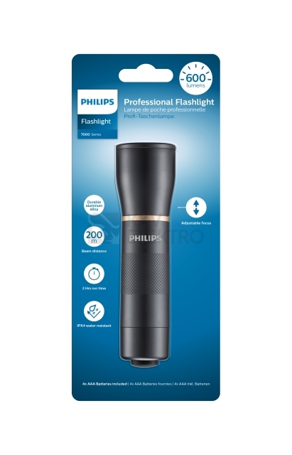 Obrázek produktu  LED Svítilna Philips SFL7001T/10 4xAAA 0