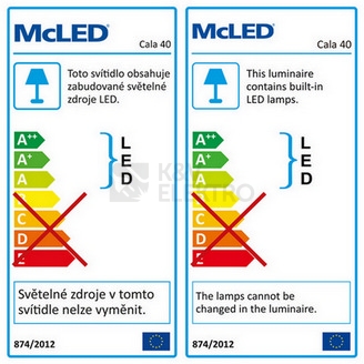 Obrázek produktu LED svítidlo McLED Cala 40 40W 4000K IP44 ML-411.232.32.0 3