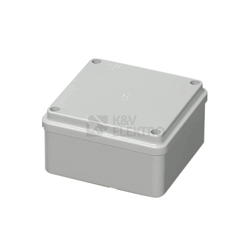 Krabice Malpro S-BOX 116M 100x100x50mm bez průchodek IP56 šedá