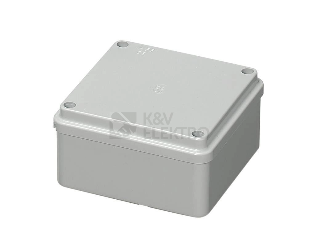 Obrázek produktu Krabice Malpro S-BOX 116M 100x100x50mm bez průchodek IP56 šedá 0