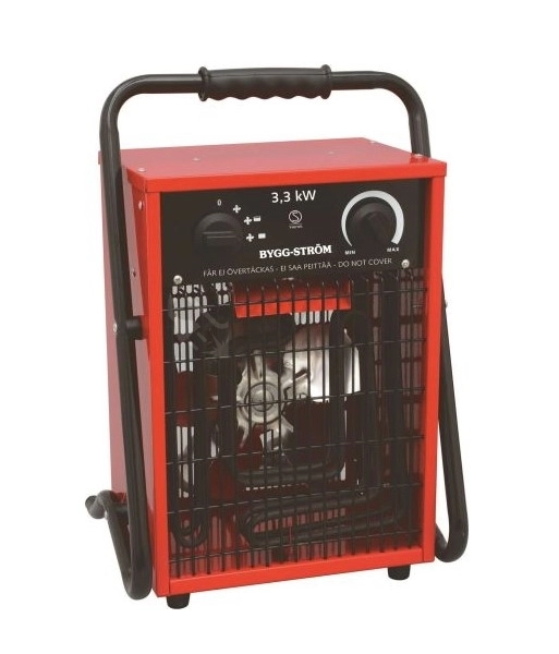 Obrázek produktu Teplovzdušný ventilátor BYGG-STRÖM 3,3kW 230V 0
