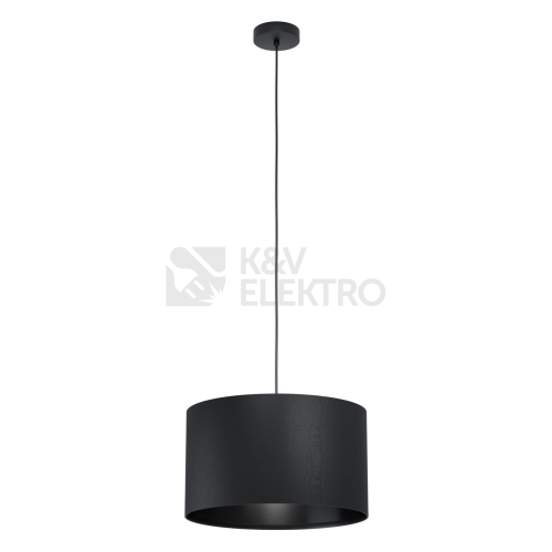 Lustr EGLO Maserlo 1 černá 99042 1xE27/40W