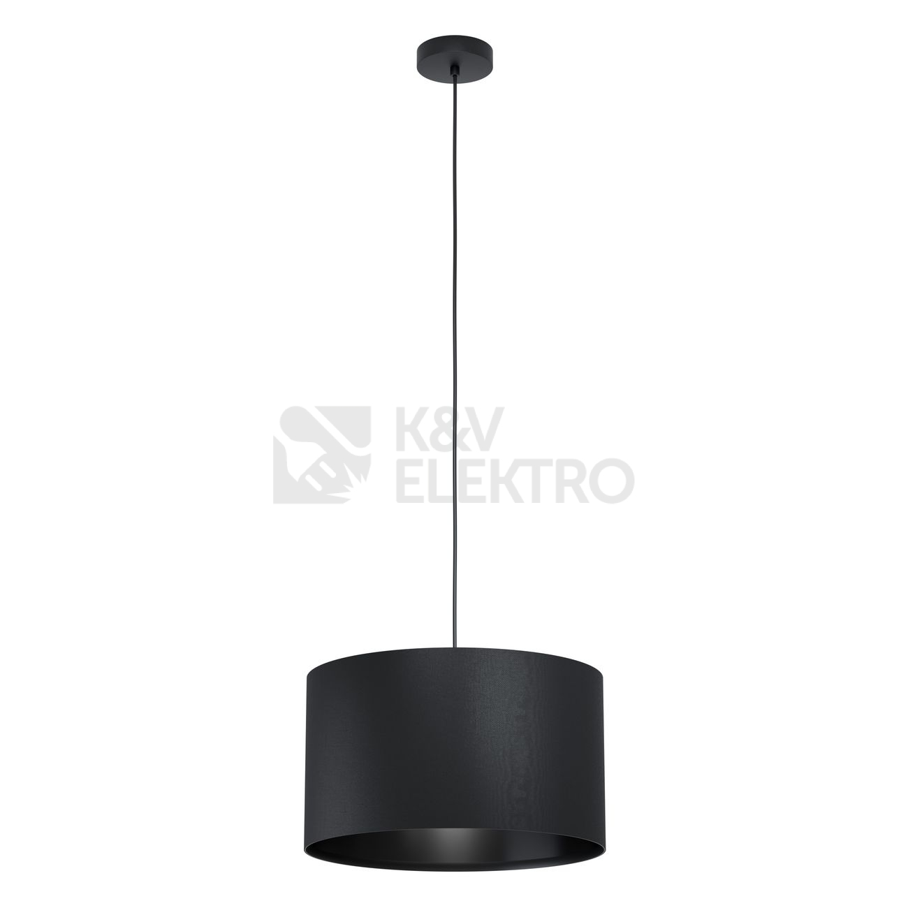 Obrázek produktu Lustr EGLO Maserlo 1 černá 99042 1xE27/40W 0