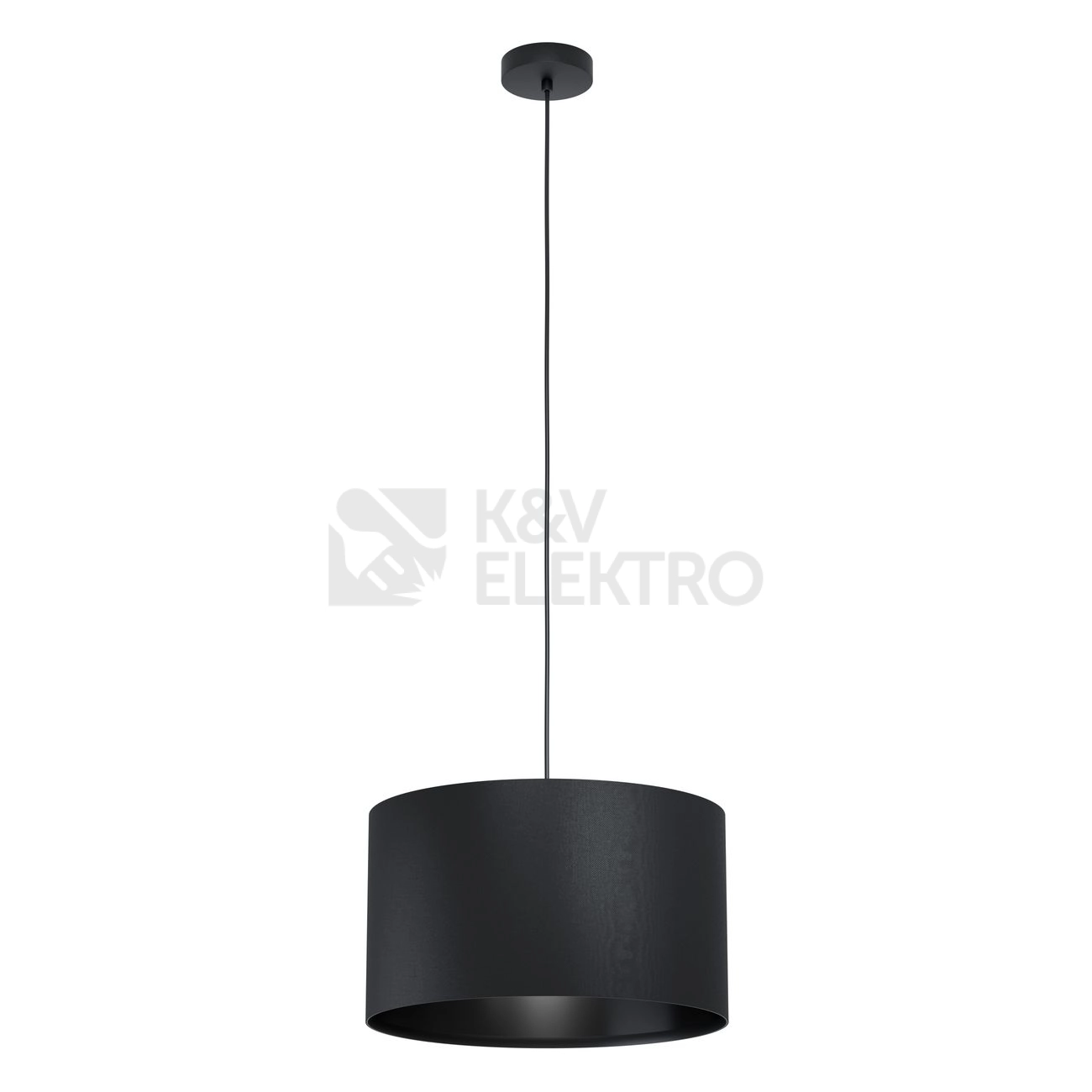 Obrázek produktu Lustr EGLO Maserlo 1 černá 99042 1xE27/40W 0