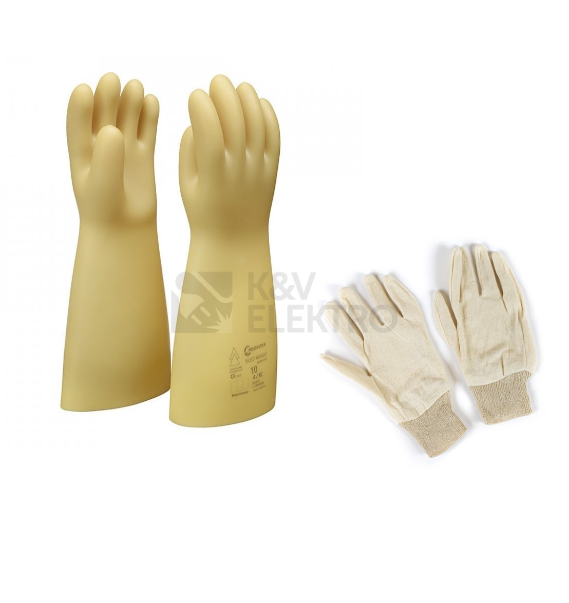 Obrázek produktu  Dielektrické rukavice REGELTEX GLE41-0/10 1000VAC velikost 10 0