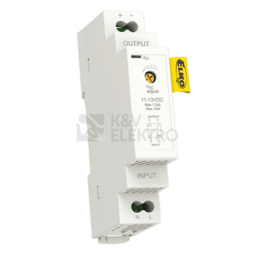 Spínaný napájecí zdroj Elko EP PS1M-15/12VDC 15W/12VDC