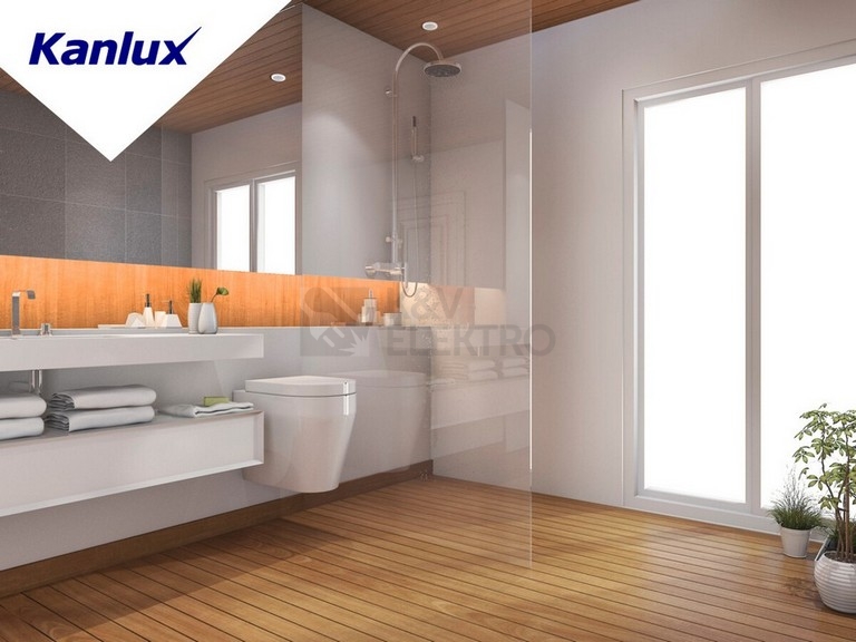 Obrázek produktu Podhledové svítidlo bez patice Kanux FLINI IP44 DSO-W 33123 5