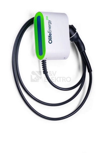 Obrázek produktu Nabíjecí stanice OLIFE Wallbox T2K s rovným kabelem Type2 BASE 1