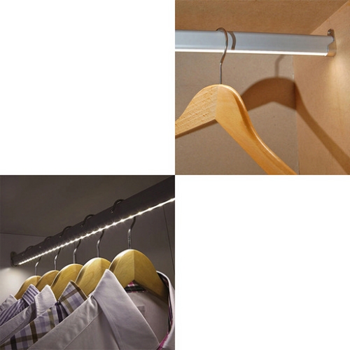 Kovový boční úchyt profilu McLED ZE chrom ML-762.402.02.0