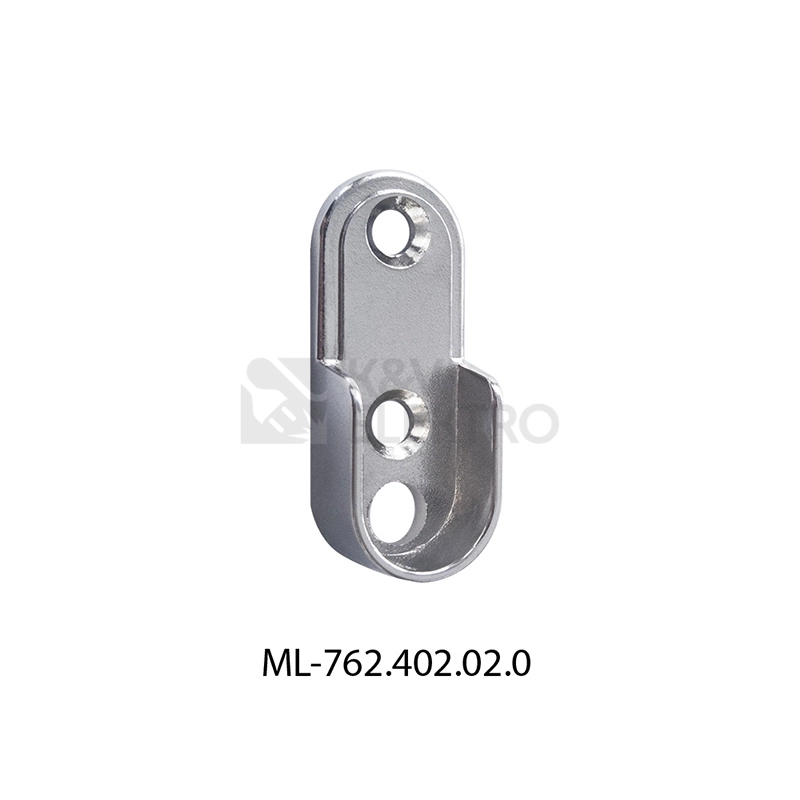 Obrázek produktu Kovový boční úchyt profilu McLED ZE chrom ML-762.402.02.0 0