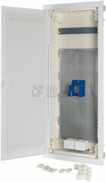 Obrázek produktu Multimediální rozvodnice pod omítku EATON KLV-60UPM-W-F pro WiFi bílé plastové dveře s perforací 0