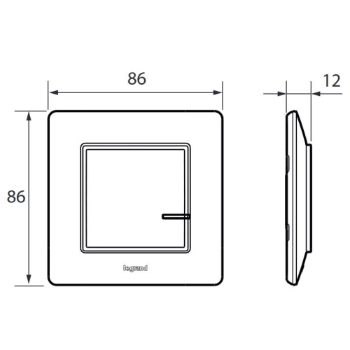 Legrand Valena Life with Netatmo bezdrátový žaluziový spínač bílá 752191 (obrázek 3)