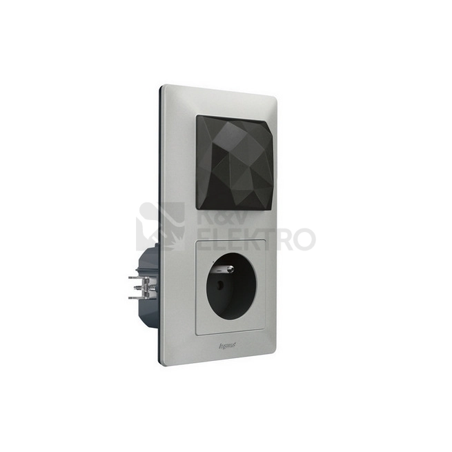 Obrázek produktu Legrand Valena Life with Netatmo startovací kit hliník 752395 7