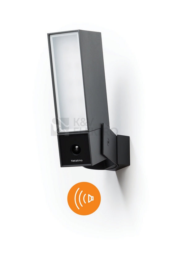 Obrázek produktu  Bezdrátová venkovní IP FullHD kamera s osvětlením Netatmo NOC-S-PRO 0