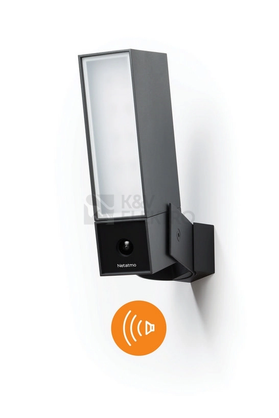 Obrázek produktu Bezdrátová venkovní IP FullHD kamera s osvětlením Netatmo NOC-S-PRO 0