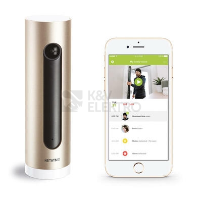 Obrázek produktu Bezdrátová IP FullHD kamera Netatmo NSC-PRO 1