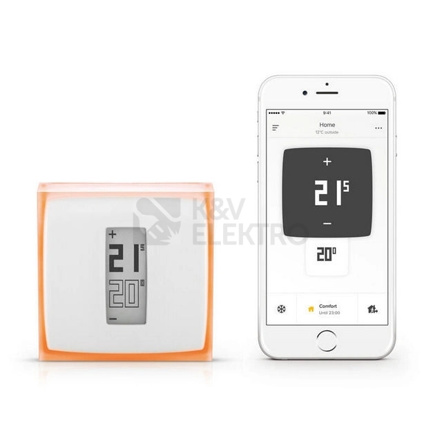 Obrázek produktu Chytrý termostat Netatmo NTH-PRO WiFi 5