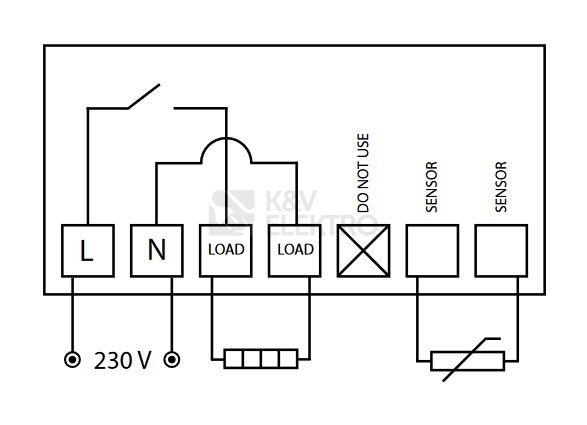 Obrázek produktu  Termostat pro podlahové vytápění EBECO EB-55 3