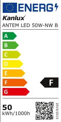 Reflektor Kanlux ANTEM LED 50W-NW B IP65 černá 33203 (obrázek 6)