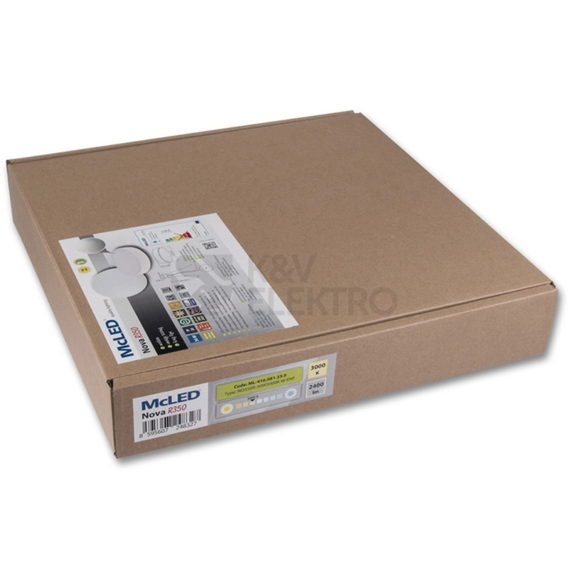 Obrázek produktu LED svítidlo McLED Nova R 350mm 30W 3000K teplá bílá ML-416.081.33.0 6