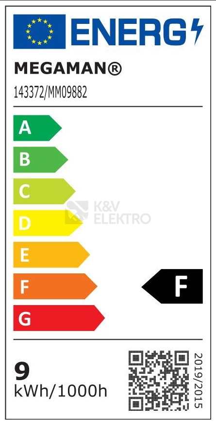 Obrázek produktu  LED žárovka Megaman LG7109.5/CW/E27 A60 9,5W/60W 4000K 810lm 1