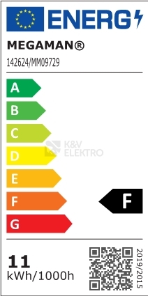 Obrázek produktu LED žárovka GU10 Megaman LR212110DMDB/828 AR111 11W (75W) teplá bílá (2800K), reflektor Dual Beam 24°/45° 2