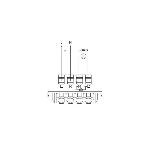 Pohybové čidlo Panlux PN71000019 360° bílá IP65 (obrázek 4)