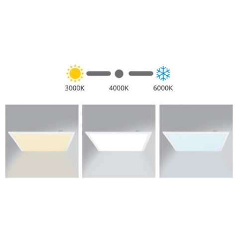 LED panel Ecolite ZEUS LED-GPL44-40/BI/CCT 60x60cm 3000-6000K s dálkovým ovladačem (obrázek 6)