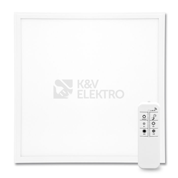Obrázek produktu LED panel Ecolite ZEUS LED-GPL44-40/BI/CCT 60x60cm 3000-6000K s dálkovým ovladačem 0