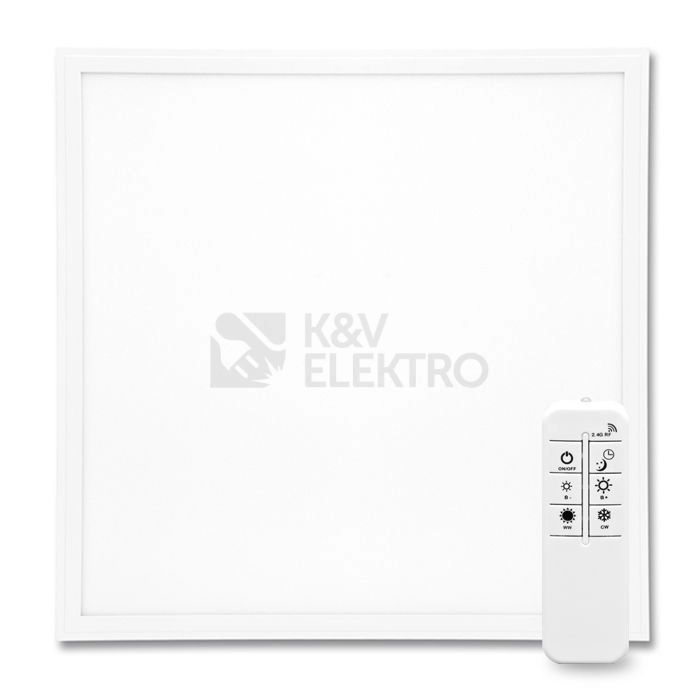 Obrázek produktu LED panel Ecolite ZEUS LED-GPL44-40/BI/CCT 60x60cm 3000-6000K s dálkovým ovladačem 0