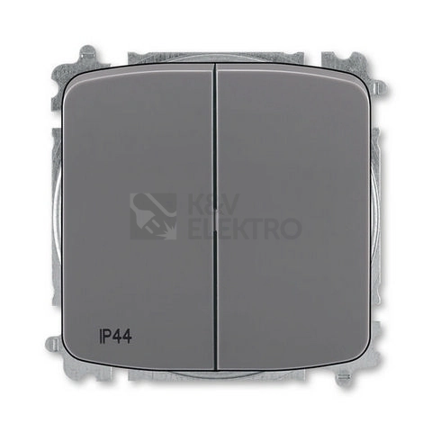 Obrázek produktu ABB Tango vypínač č.5 IP44 kouřová šedá 3559A-A05940 S2 0