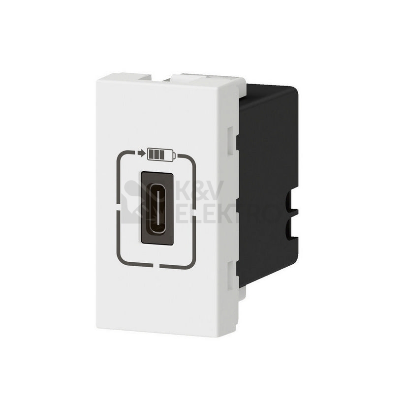 Obrázek produktu Legrand Mosaic nabíječka USB-C 1500mA 1M bílá 77589 1