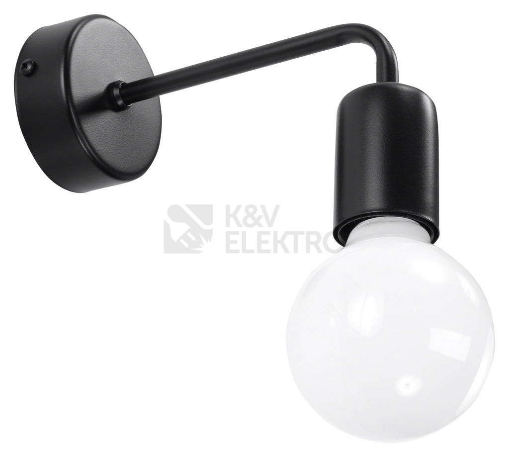 Obrázek produktu Nástěnné svítidlo SOLLUX Duomo E27 1x60W bez zdroje SL.0306 0