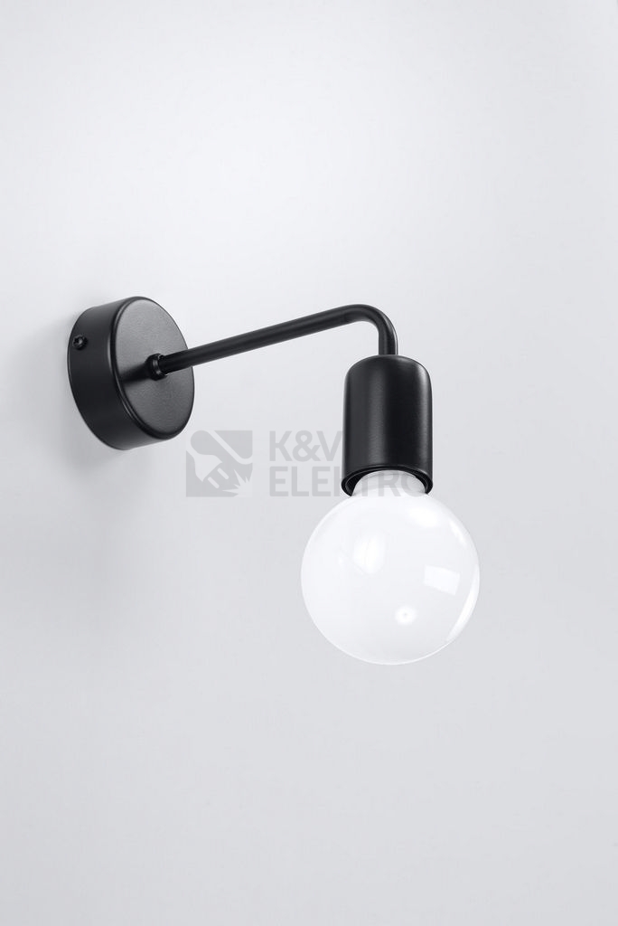 Obrázek produktu Nástěnné svítidlo SOLLUX Duomo E27 1x60W bez zdroje SL.0306 1