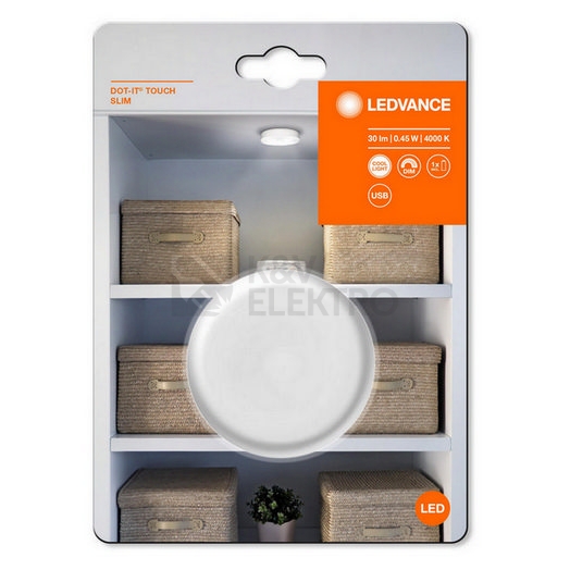 Obrázek produktu Nábytkové LED svítidlo LEDVANCE DOT-it Touch Slim White nabíjecí 2