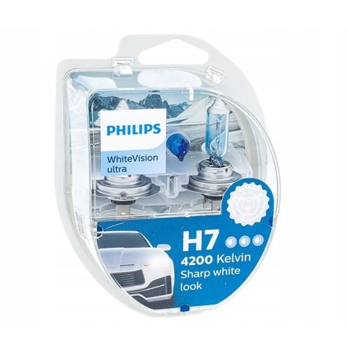 Levně Autožárovka Philips WhiteVision ultra 12972WVUSM H7 PX26d 12V 55W s homologací